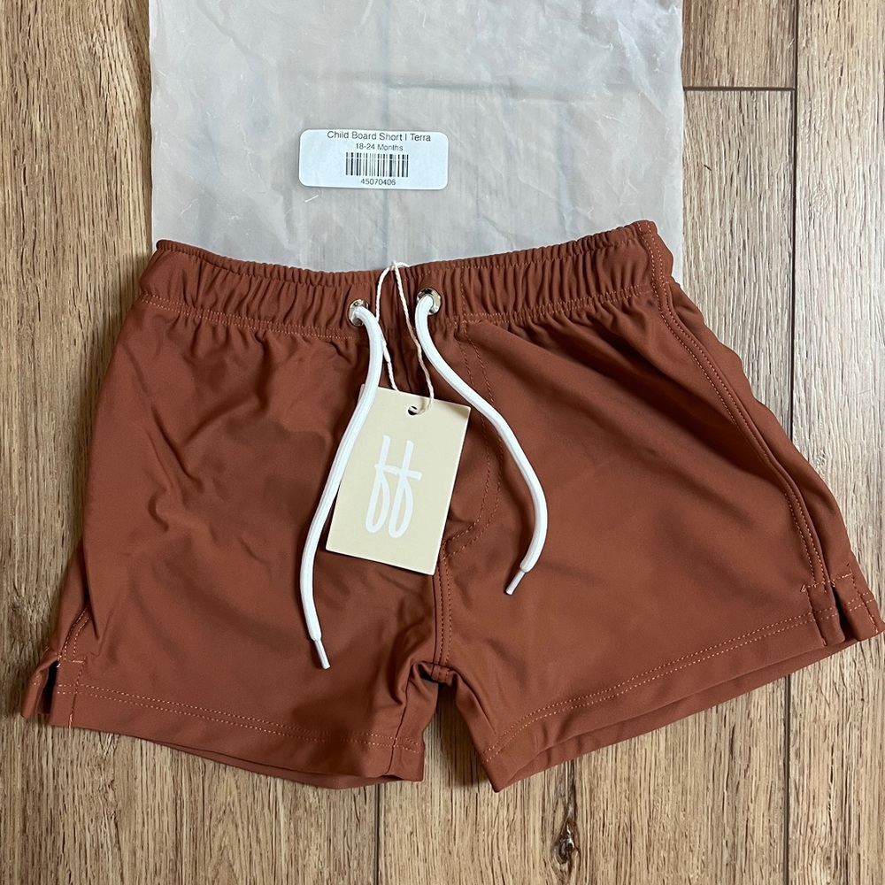 Forever French Board Shorts Terra